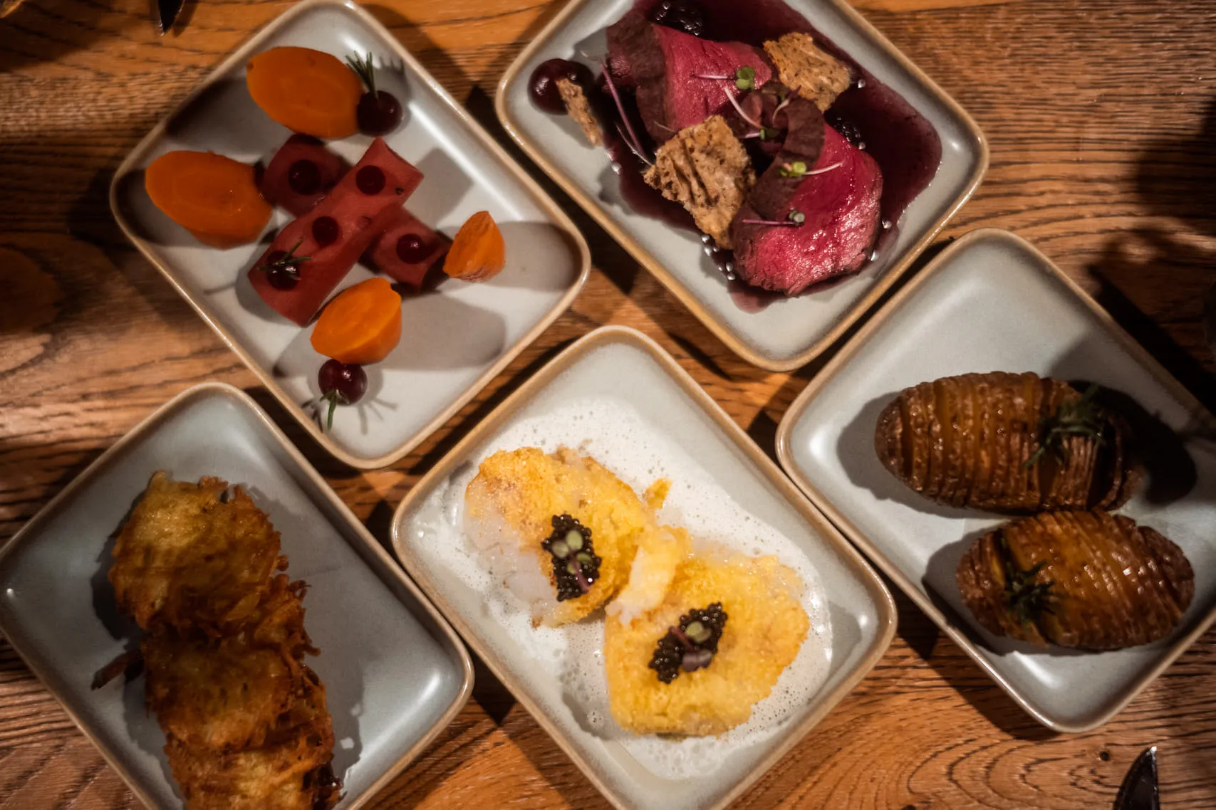 Dinner im Sharing Stil