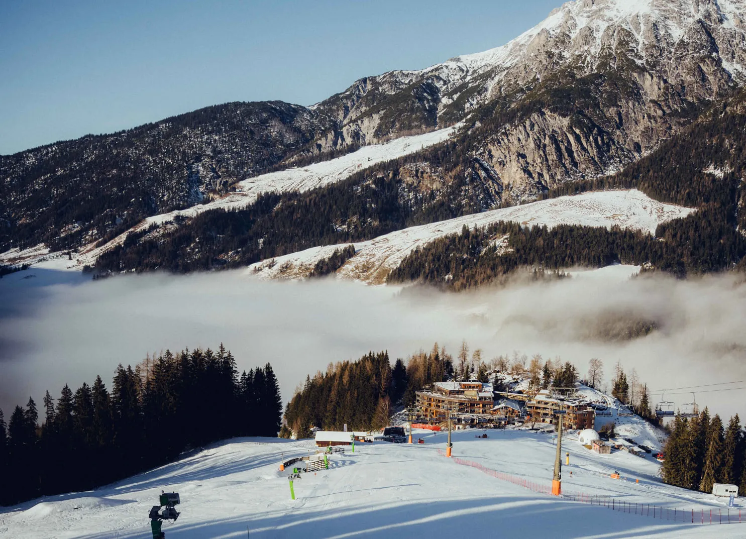 Hotel an der Skipiste