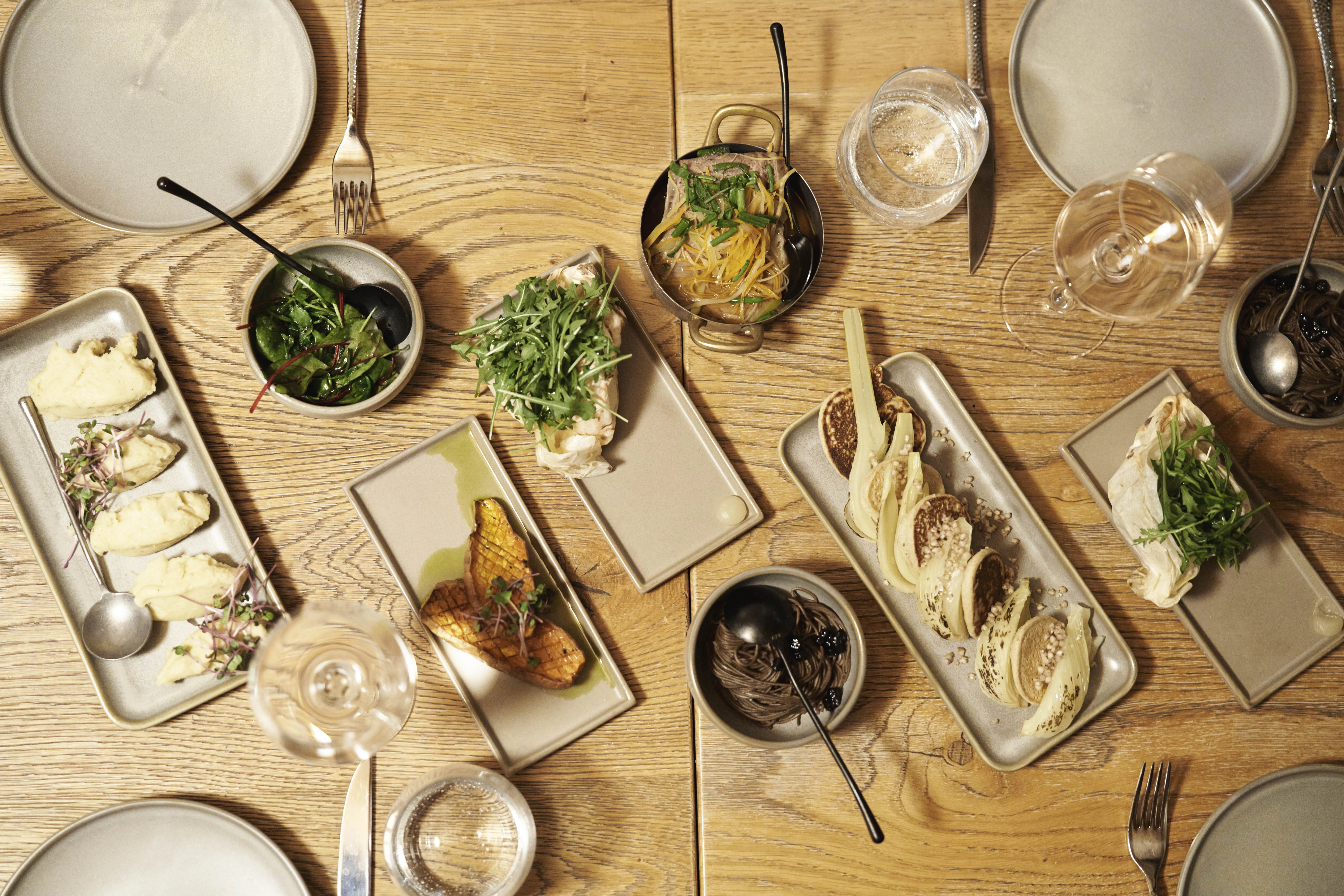 Abendessen mit regionaler Kulinarik