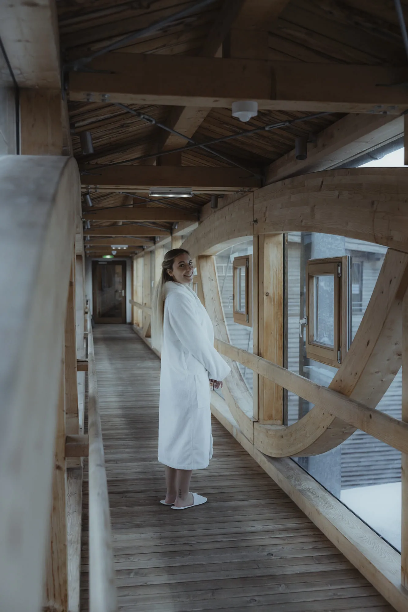 Weg in den SkySpa