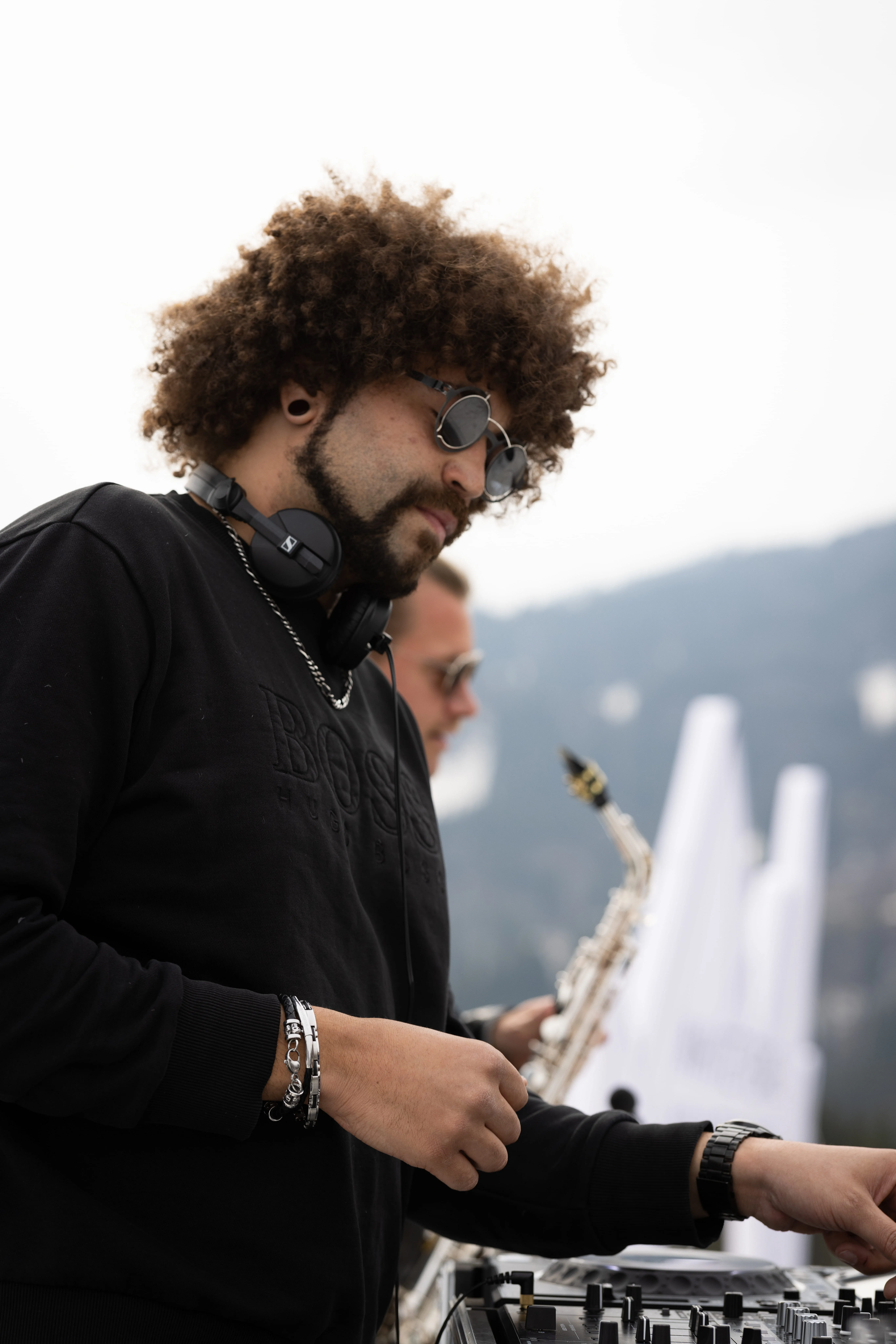 DJ bei Winterevent