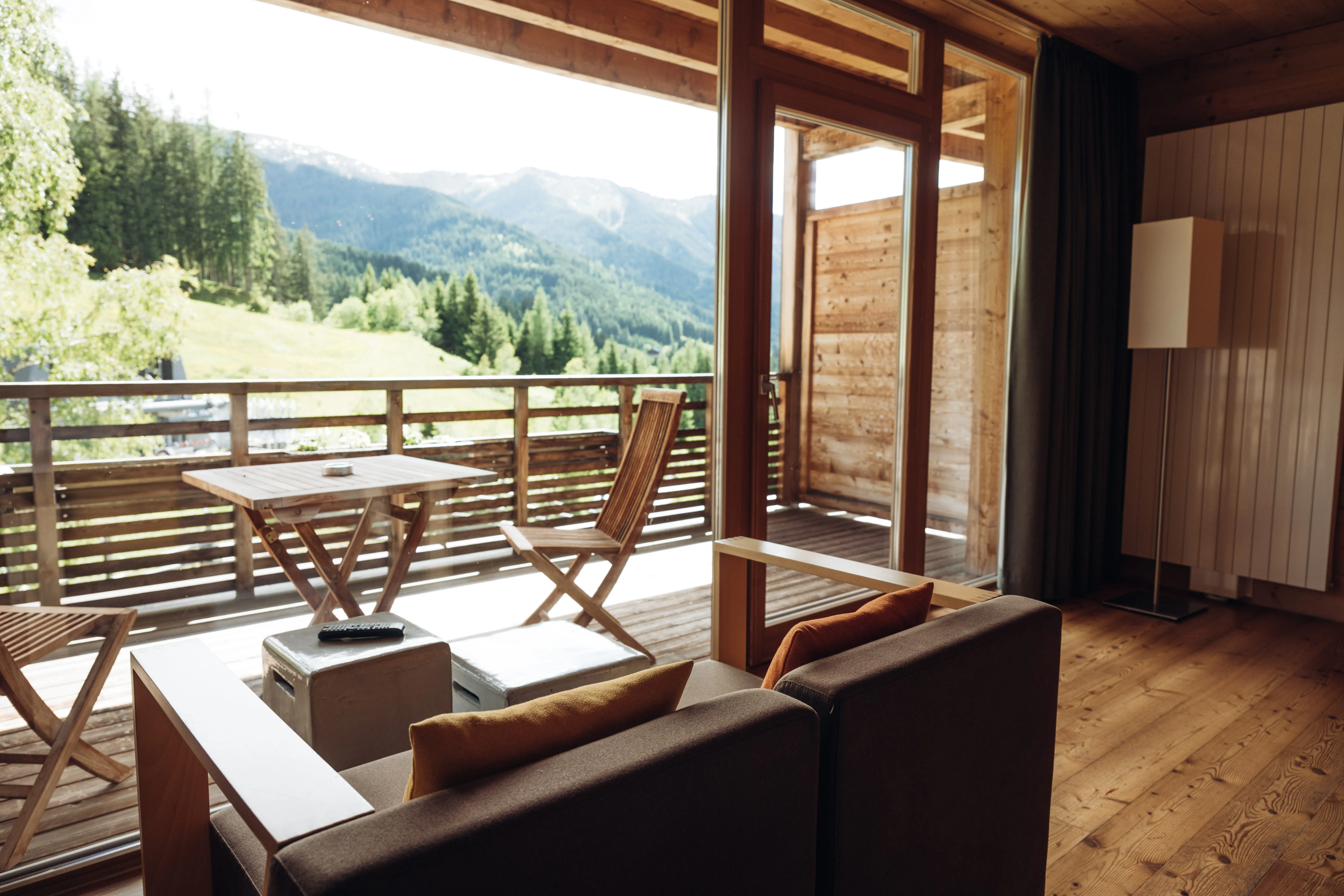 Hotelzimmer mit Panoramablick