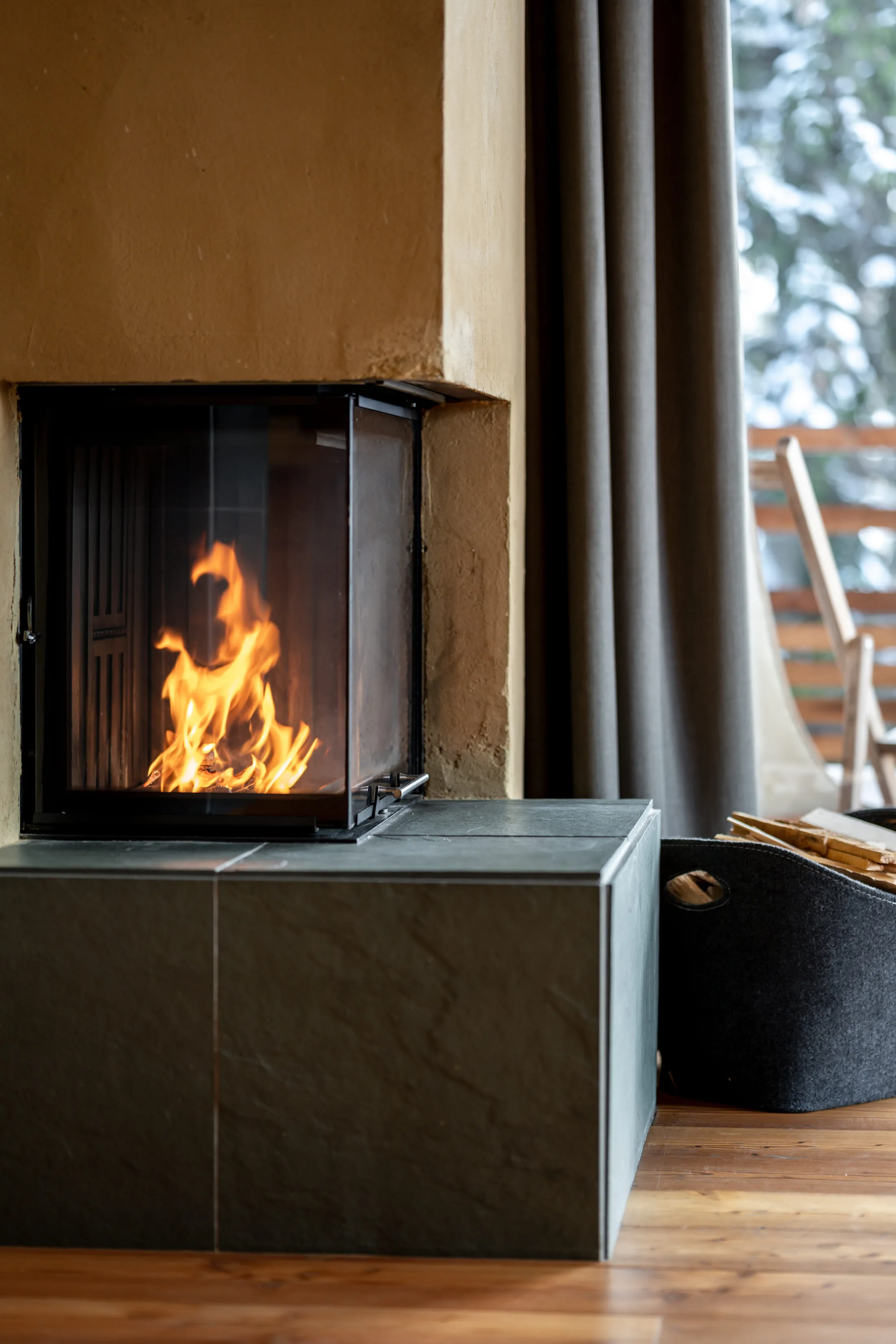 Feuer im Kamin