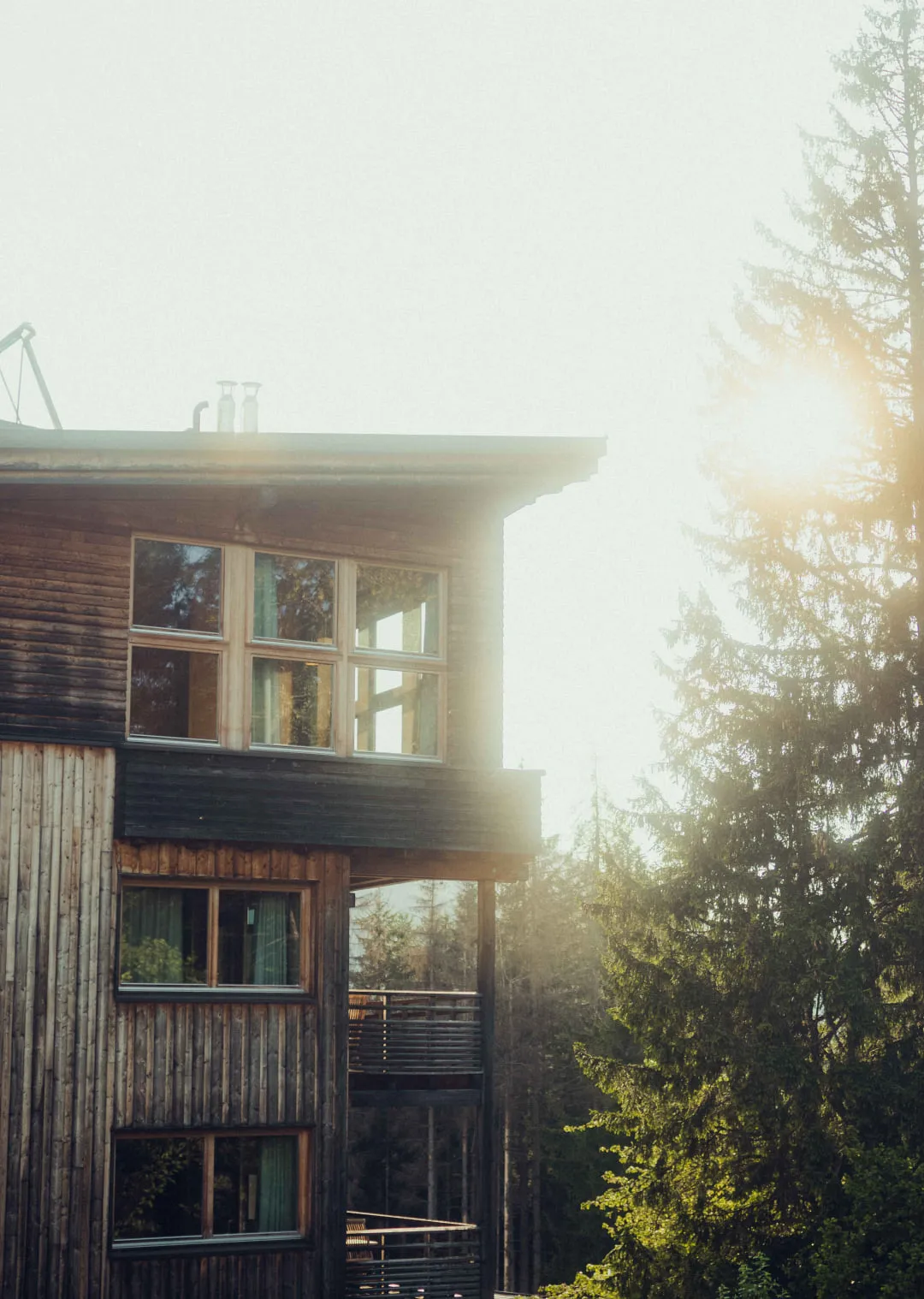 Holzhotel Architektur