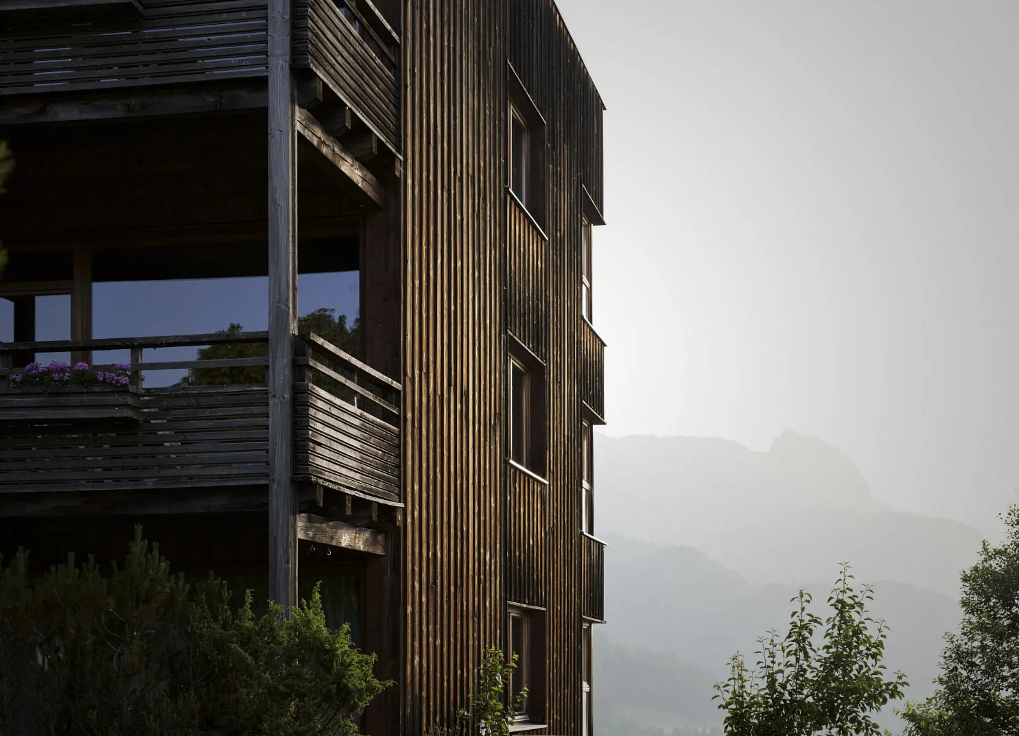 Architektur Holzhotel