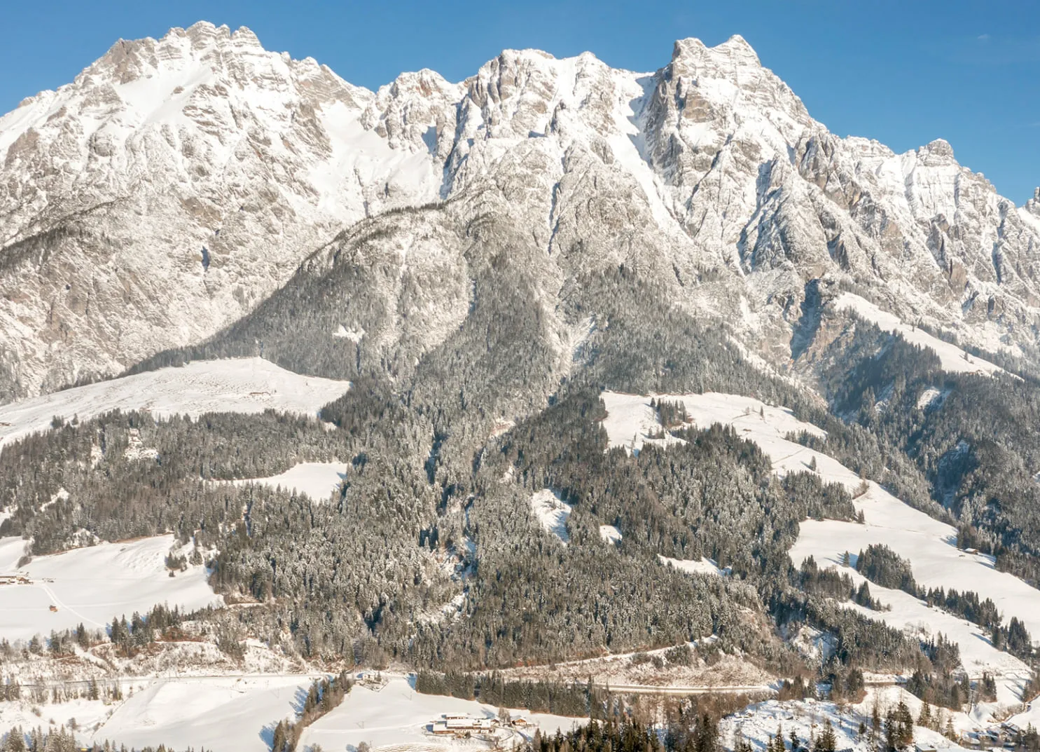 Hozhotel Forsthofalm im Winter